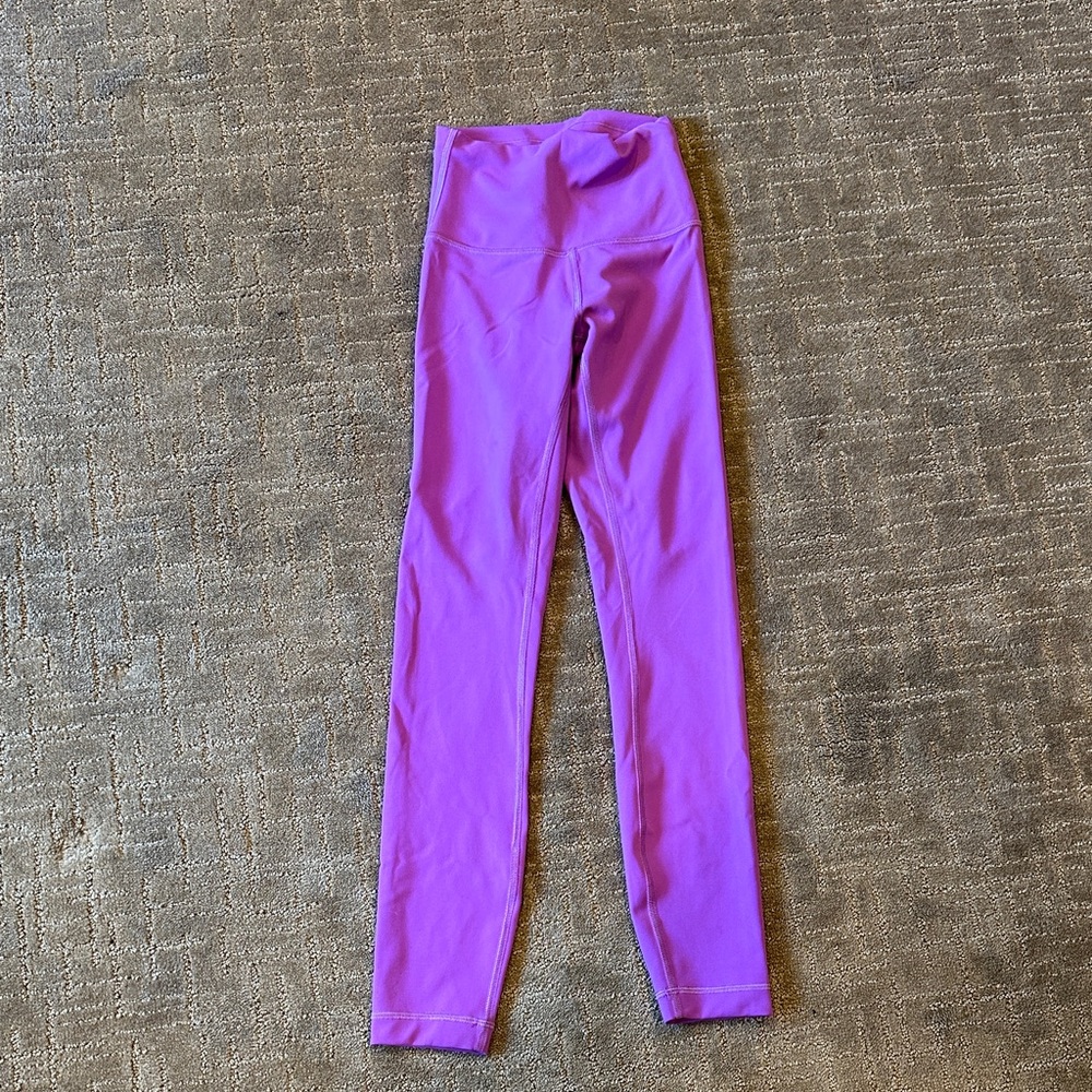 Lululemon Wunder Train 25” Legging Moonlit Magenta